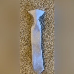 Little Boy’s Blue Polka Dot Necktie